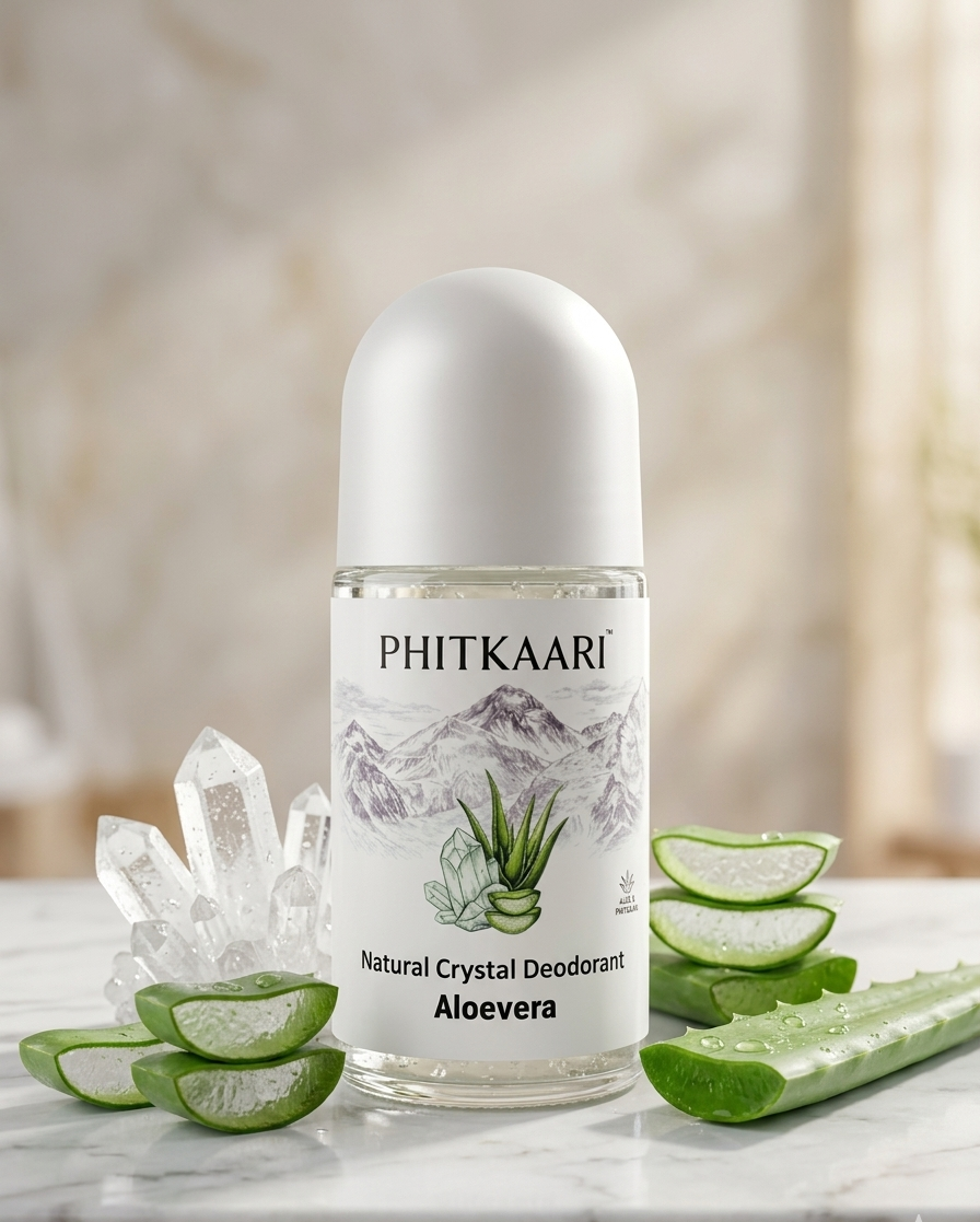 Alum Crystal Roll On Aloevera
